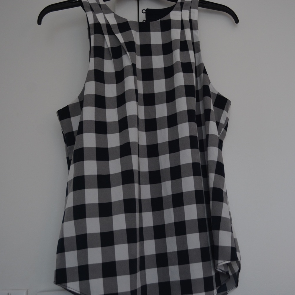 Banana Republic Checkered Top